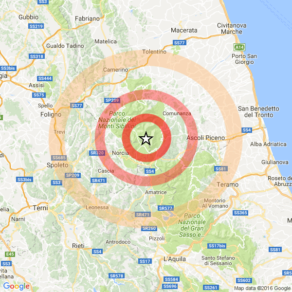Torna l’incubo del terremoto: scossa di magnitudo 3.1 tra Marche e Umbria