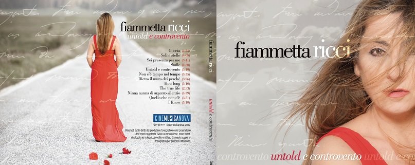 Musica.Fiammetta Ricci, presenta “Untold e controvento”, secondo album discografico