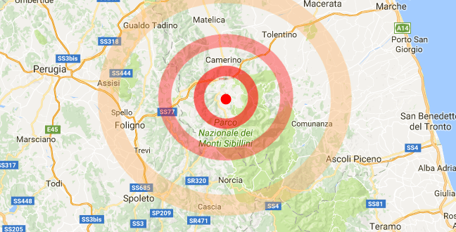 Terremoto senza fine. Sciame sismico nelle Marche: decine le scosse con picco di 2.9