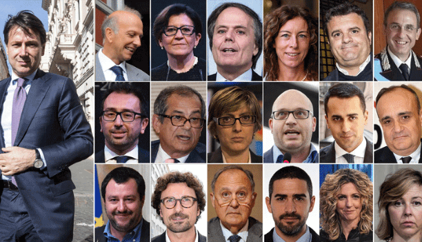 News Nazionali: ecco i nomi e gli incarichi dei ministri del nuovo Governo Di Maio-Salvini