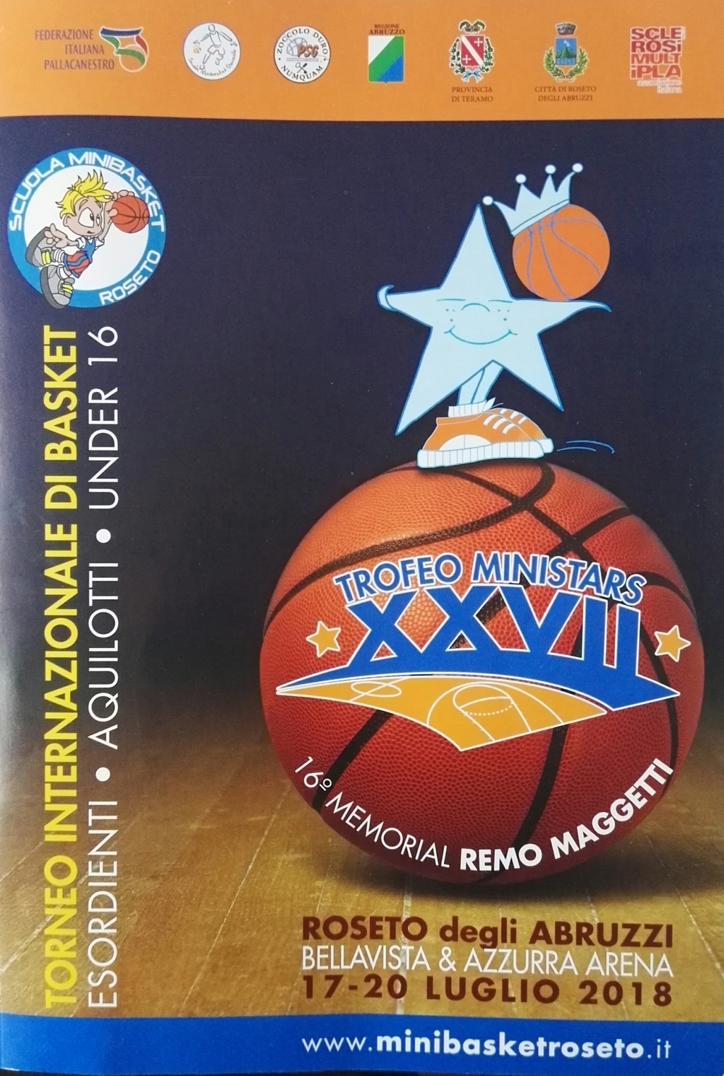 Basket a Roseto.Torneo Internazionale “Ministars”: vincono nelle varie categorie Varese, Caserta e Cisterna di Latina/FOTO