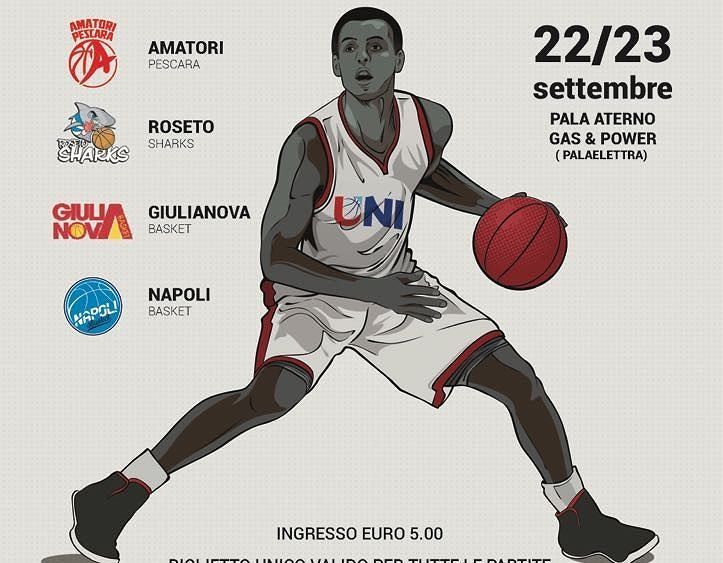 Basket Roseto. Gli Sharks battono (82-52) il Giulianova e vanno in finale al 1° “Trofeo Unibasket”