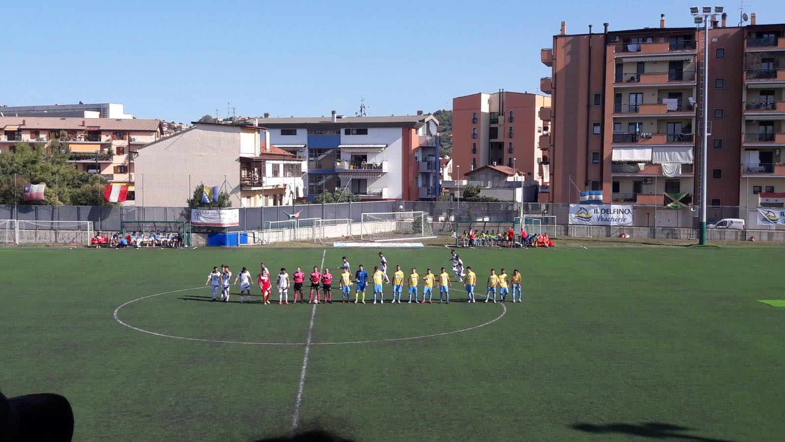 Calcio Eccellenza.Non oltre il pari(1-1) tra il Delfino Flacco Porto e Amiternina
