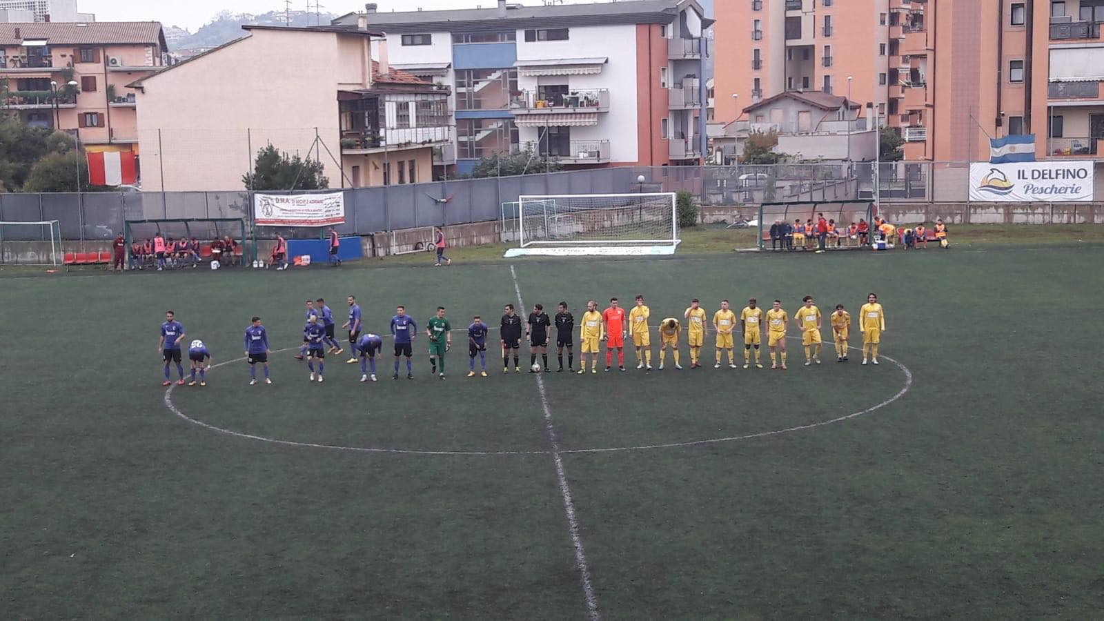 Calcio Eccellenza.Pareggio (2-2) e spettacolo, tra Delfino Flacco Porto e Sambuceto