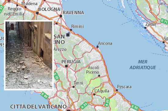 Terremoto a Fermo(Marche), scossa di magnitudo 3.1 alle ore 6:25