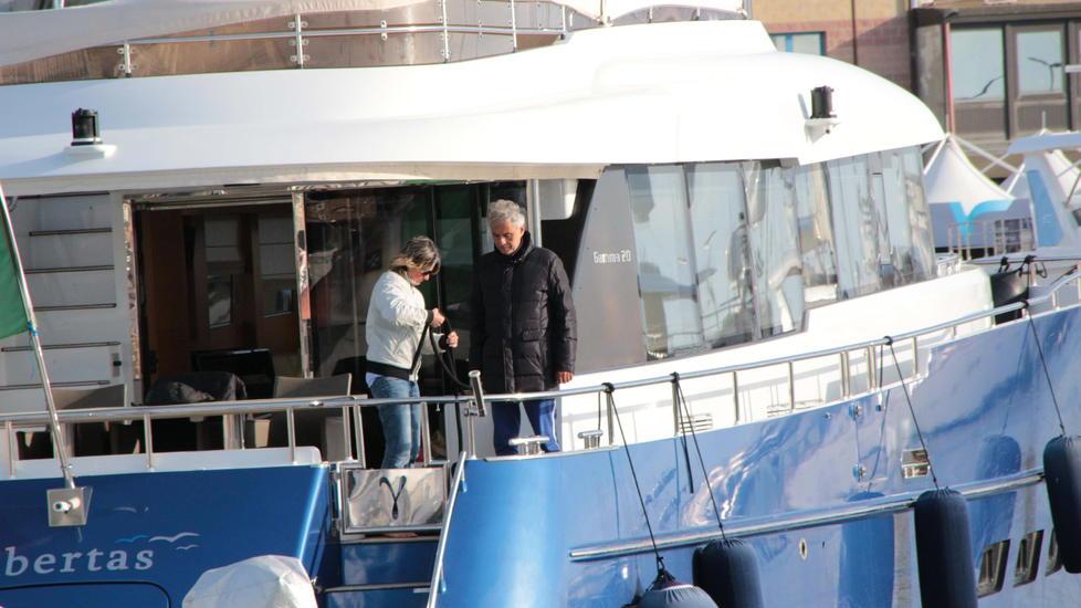 Cantiere delle Marche “firma” il mega yacht di Andrea Bocelli