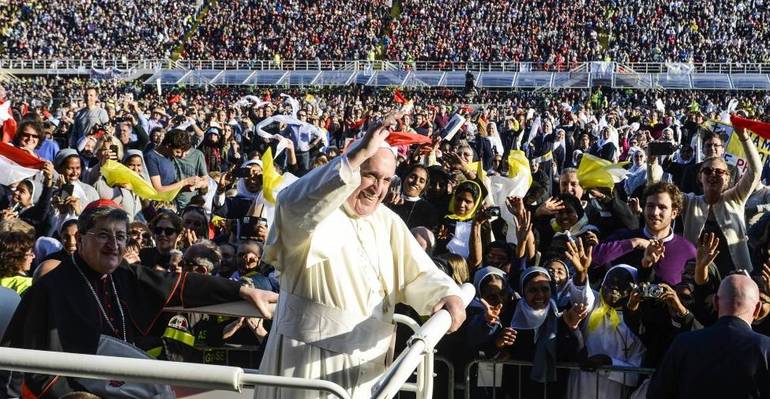 Oggi Papa Francesco sarà a Camerino tra le gente colpita  dal terremoto