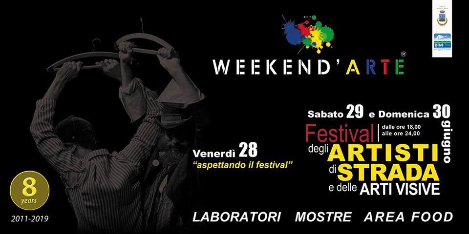 Montorio al Vomano. Torna “Weekend’Arte, il Festival degli artisti di strada e arti visive. Il programma