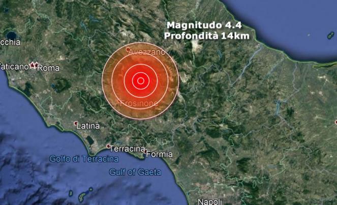Terremoto Abruzzo. Scossa di 4.4 di magnitudo a Balsorano: continua lo sciame sismico.Scuole chiuse anche domani