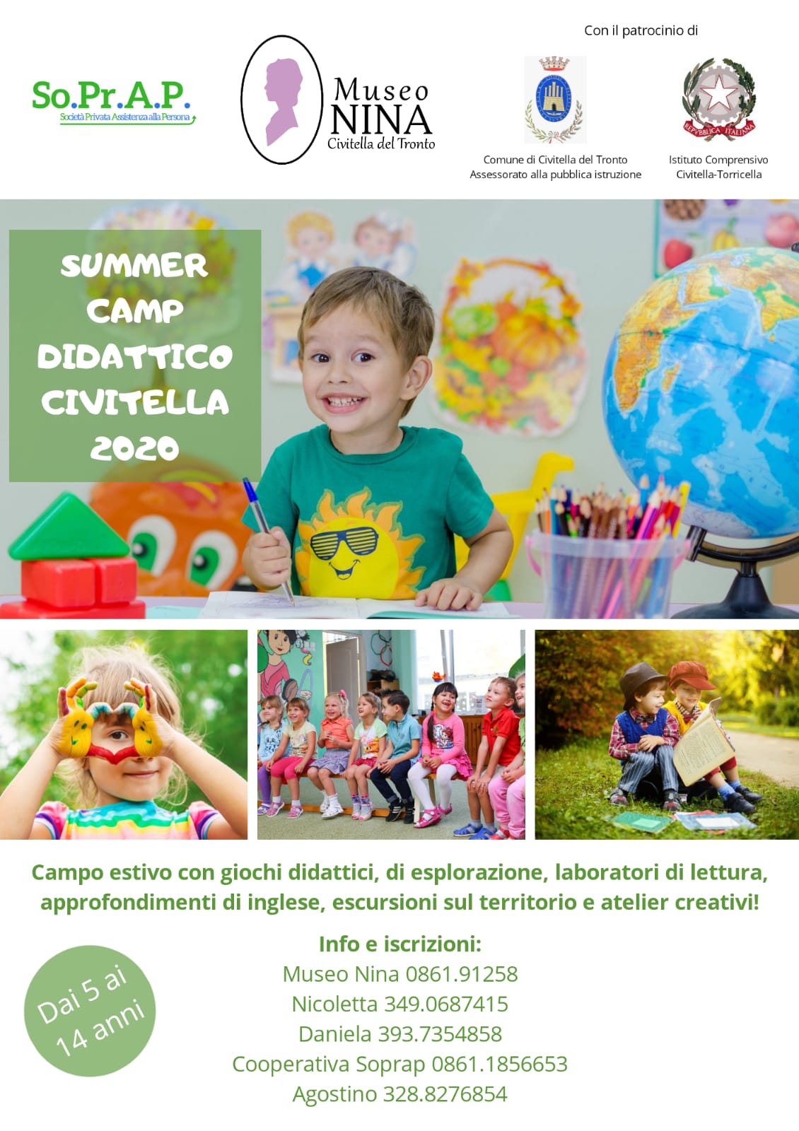 Civitella del Tronto. Al via il “Summer Camp Civitella 2020”: campus estivo per bambini e ragazzi