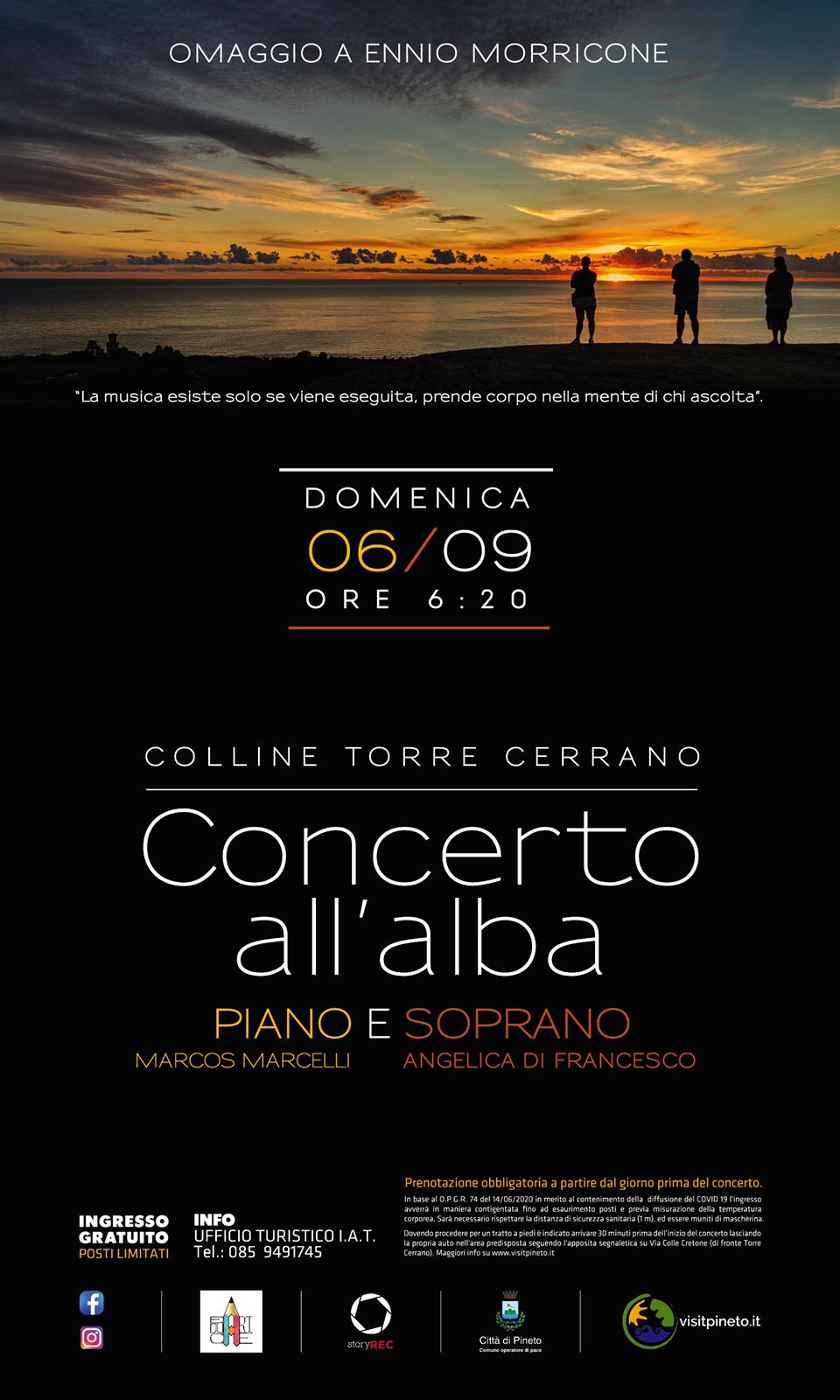 Musica. Pineto, concerto all’alba nella “Torre di Cerrano” con il pianista Marcos Marcelli