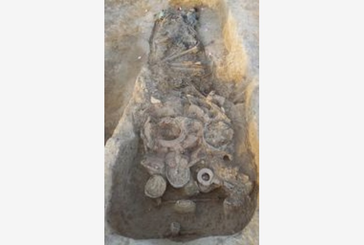 Archeologia. Scoperta tomba gentilizia di età Picena (VI secolo a.C.)