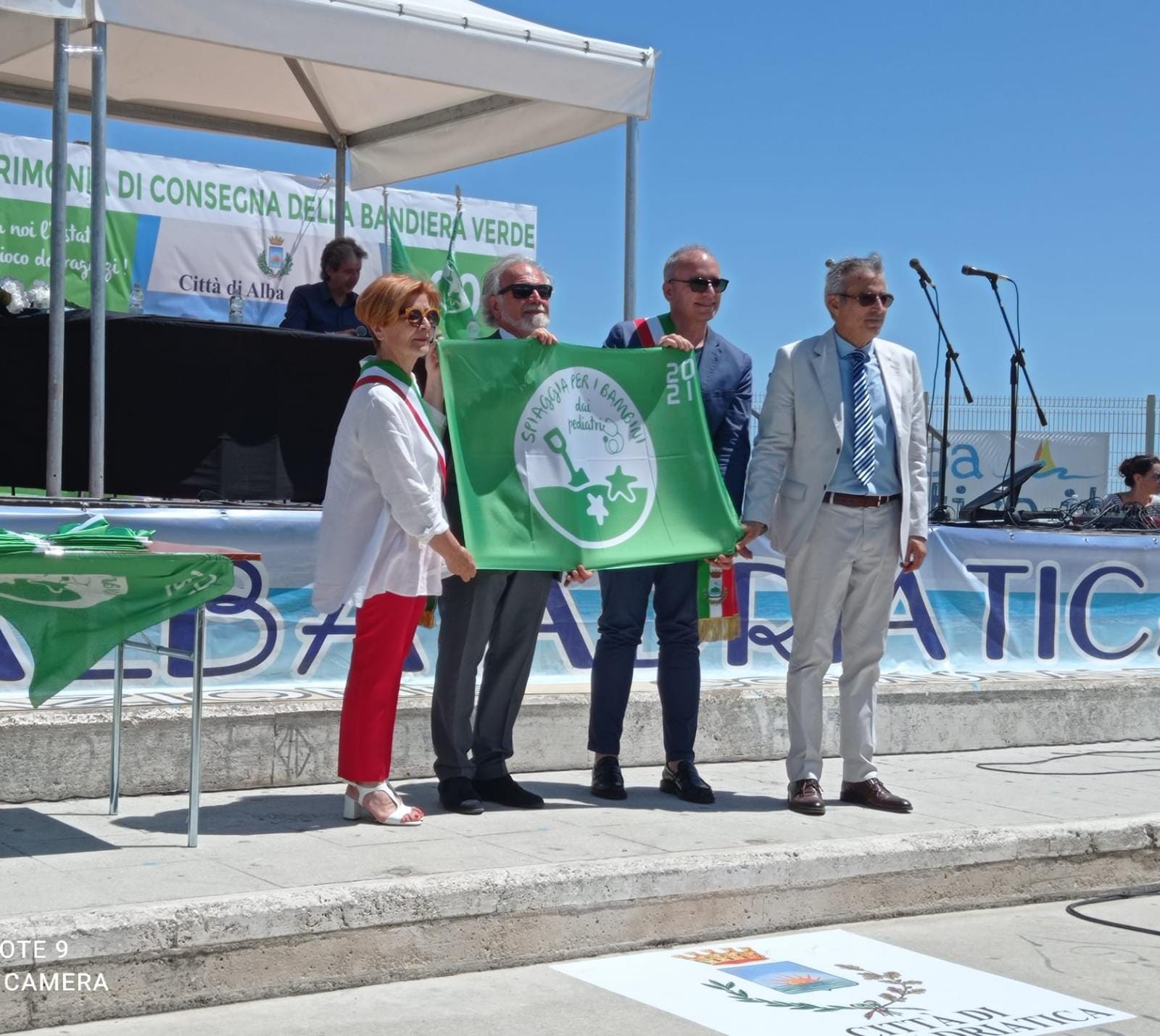 La FIAB assegna la Bandiera verde a Pineto per la sesta volta consecutiva