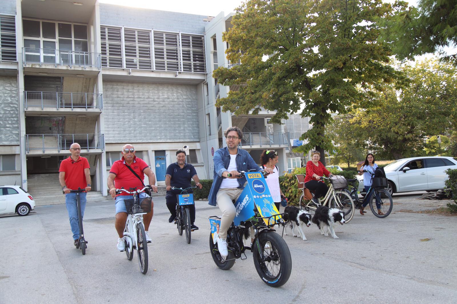 Elezioni Roseto/ Nugnes:” Meno auto e più persone in giro per la città: navette e mobilità sostenibile”