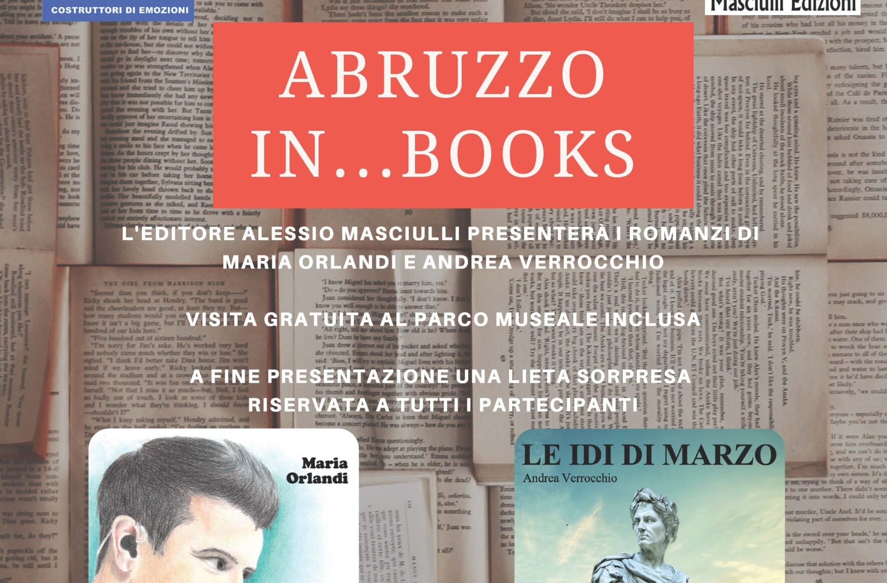 Libri&Editoria. Museo Michetti: Abruzzo…books, due libri, due storie di resilienza