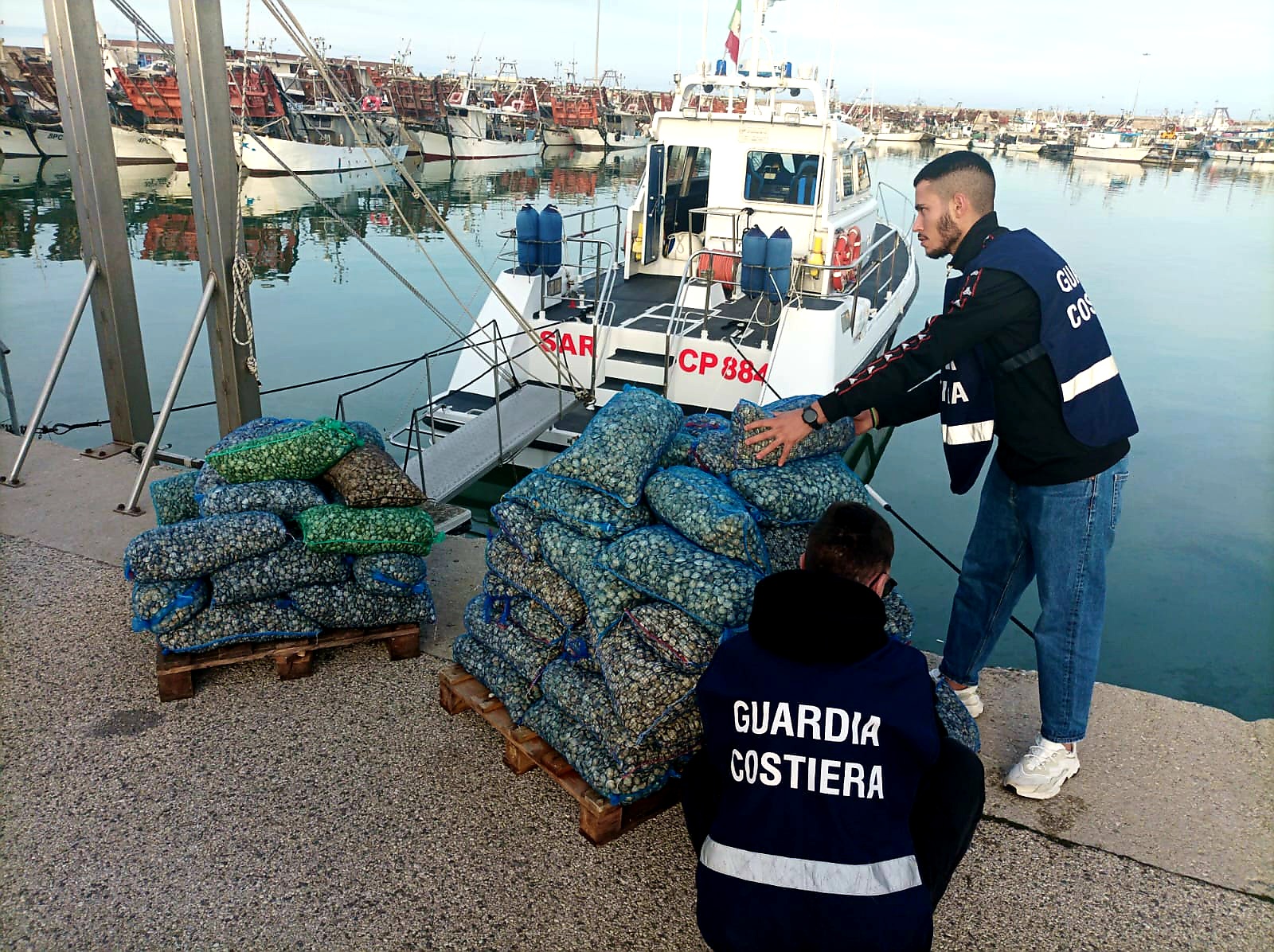 Guardia Costiera di Giulianova:13.000 euro di sanzioni e 1.150 kg di prodotti ittici sequestrati