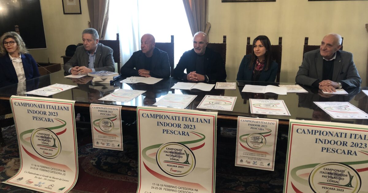 Pescara torna ad ospitare i Campionati Italiani Indoor di Pattinaggio corsa