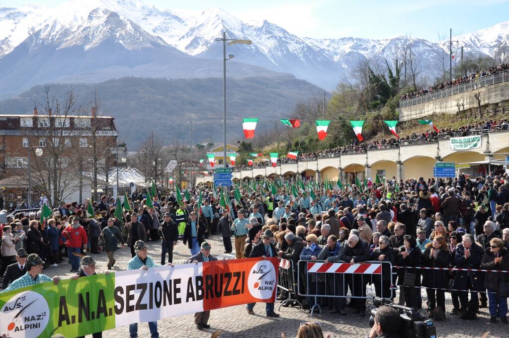 Domenica 5 marzo a San Gabriele 31° raduno degli alpini abruzzesi