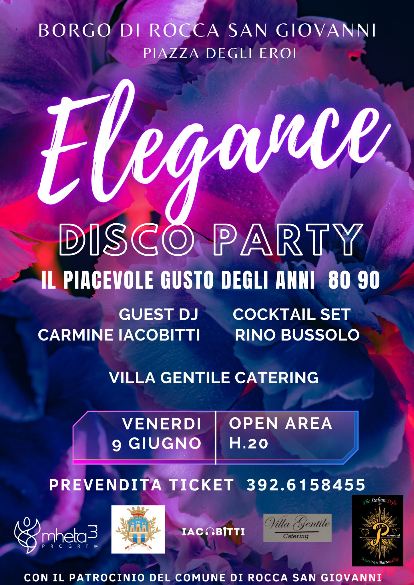 Rocca San Giovanni. Arriva “Elegance disco Party”, la festa di inizio estate