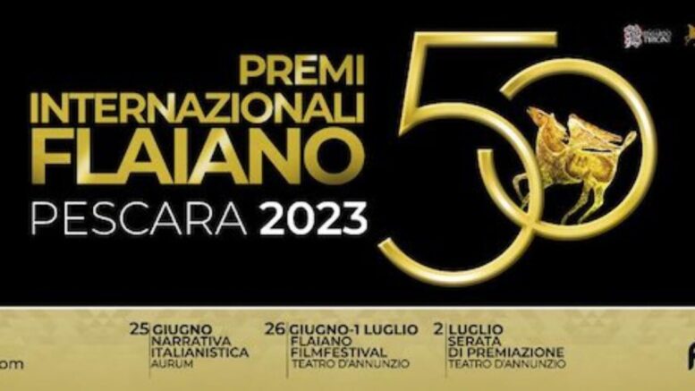 Pescara. Questa sera ( 2 luglio 2023) cerimonia finale della 50esima edizione dei Premi Internazionali “Flaiano”