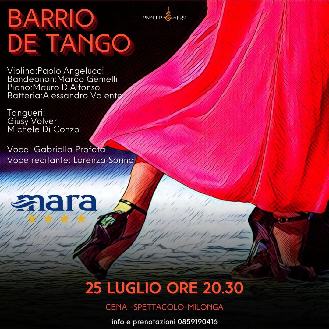 Spettacoli. Ad Ortona “UnaltroTeatro” porta in scena il tango