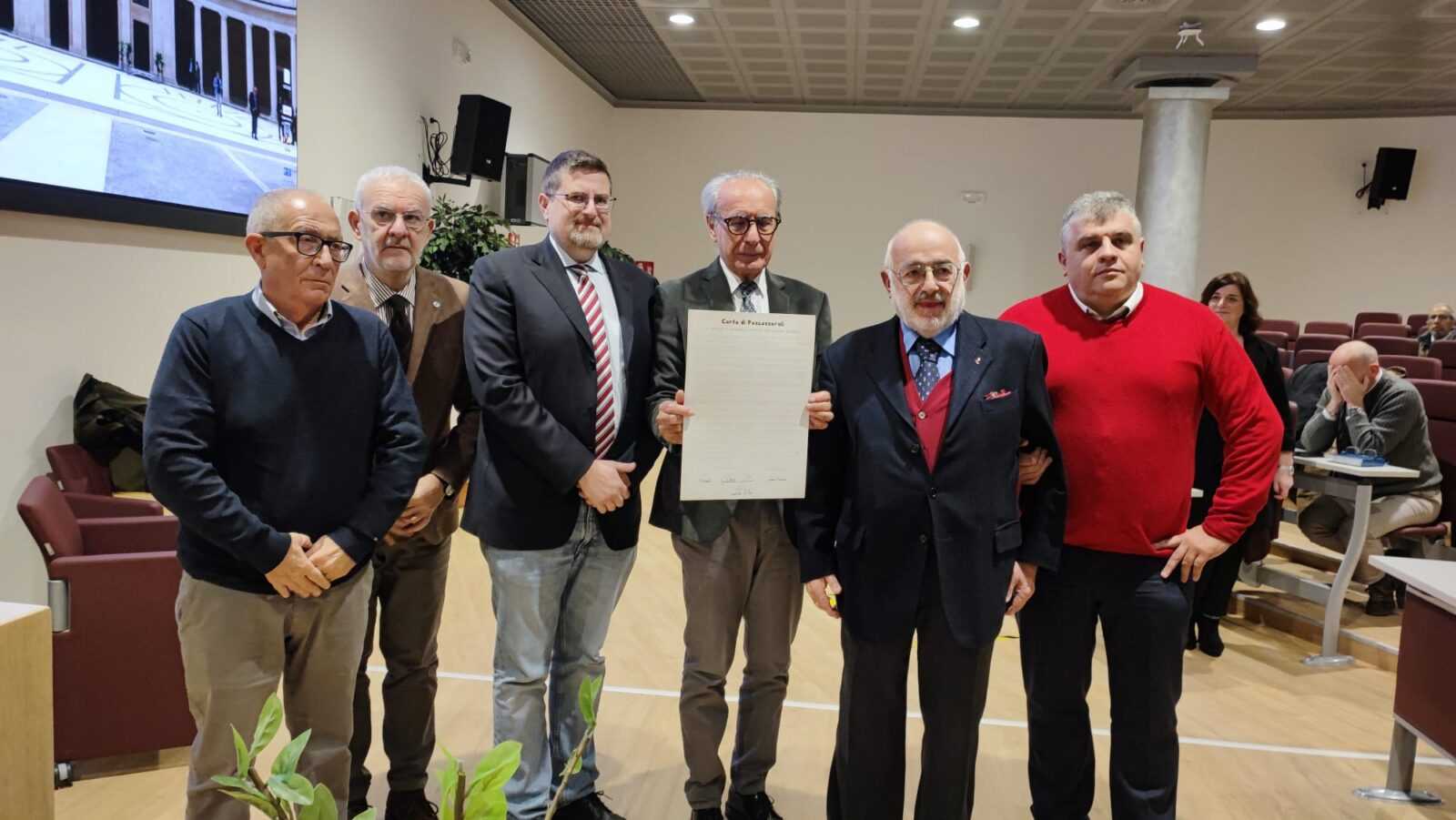 Giornalisti: a Palazzo dell’Emiciclo a L’Aquila firmata la “Carta di Pescasseroli”