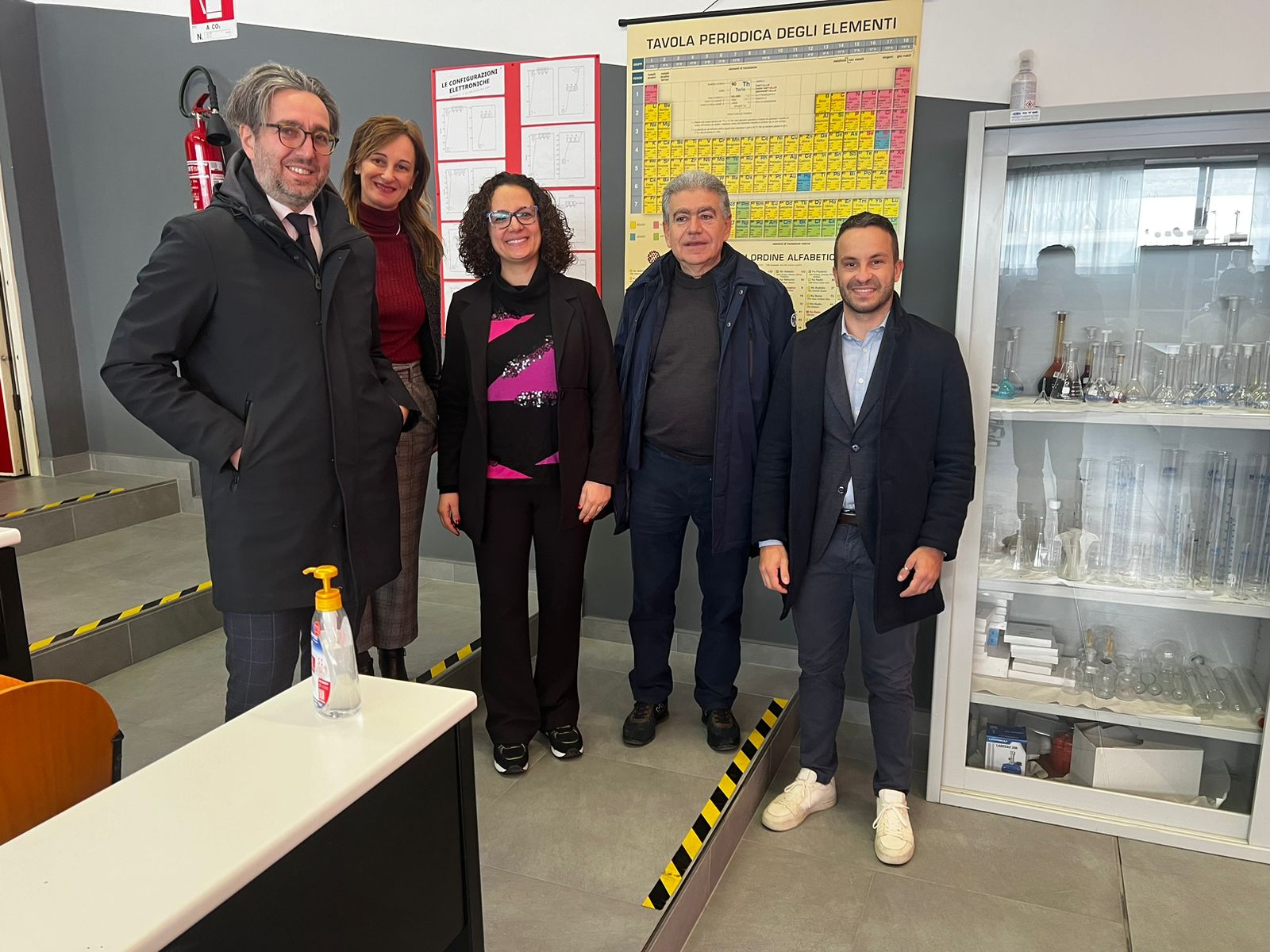 Roseto. All’Istituto “Moretti” inaugurato il nuovo indirizzo di “Chimica, Biotecnologie e Materiali” 