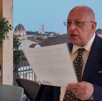 Firenze. “Premium International Florence 2024”: il Giornalista abruzzese Goffredo Palmerini tra i premiati